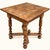 17th Century Louis XIII Style Side Table in Oak with Turned Legs For Sale - Image 4 of 6