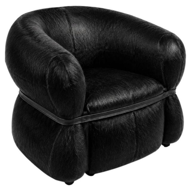 Zep Chair in Leather by Christophe Perichon For Sale - Image 9 of 9