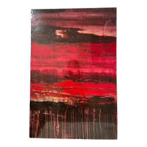 Verbicky, James. Mixed Media Painting on Canvas (2008), Signed (& Inscribed)