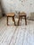 Vintage Oak Stools by Henri Bataille, 1950s, Set of 2 For Sale - Image 18 of 18