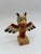 Late 20th Century Vintage Alaska Black Diamond Hand-Carved Painted Wood Bird Totem Sculpture For Sale - Image 5 of 12