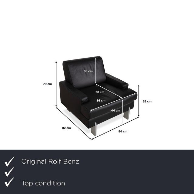 Rolf Benz AK 644 Armchair: Design with Character. This armchair is the compact powerhouse of the AK 644 series. It...