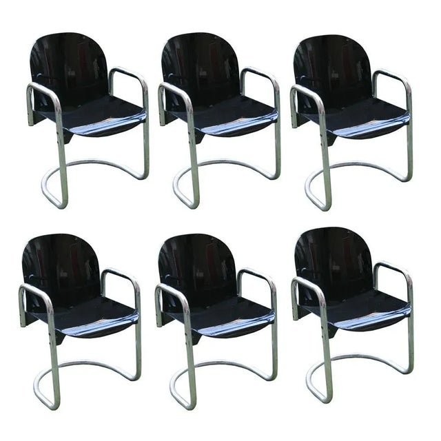 Vintage Chairs by Afra and Tobia Scarpa, Set of 6 For Sale - Image 5 of 5
