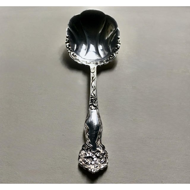 American American Silver Sp Co. Silver Berry Spoon Circa 1900 For Sale - Image 3 of 17