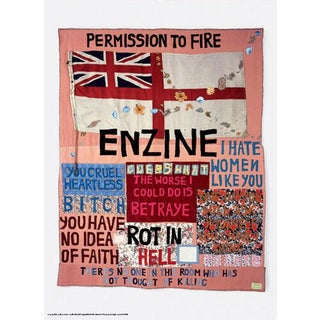 2004 Tracey Emin "Tate - Hate and Power Can Be a Terrible Thing" Poster For Sale