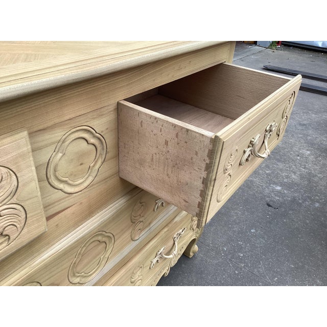 Vintage French Cherry Commode/Weathered & Sanded For Sale In New York - Image 6 of 14