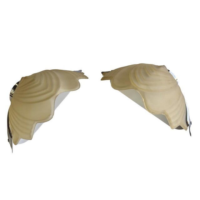 Vintage Art Deco Wall Lights, 1930s, Set of 3 For Sale - Image 9 of 14