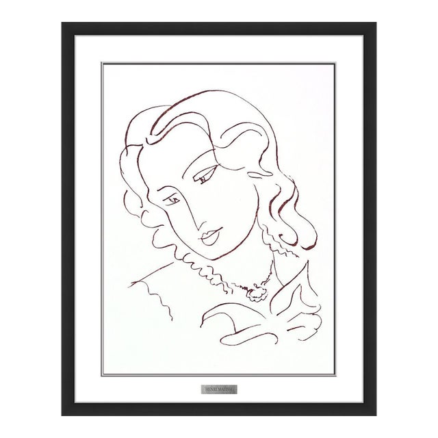 1940s Lithograph From Florilege Des Amours De Ronsard, Henri Matisse For Sale