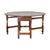 English Oval Oak Drop-Leaf Table with Single Drawer and Baluster Legs For Sale - Image 4 of 11