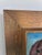 Textile Vintage Original Dog Portrait Oil Painting, Signed Animal Art For Sale - Image 7 of 18