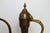 Metal Mid 20th Century Boho Chic Middle Eastern Copper & Brass Engraved Ewer Water Pitcher For Sale - Image 7 of 11