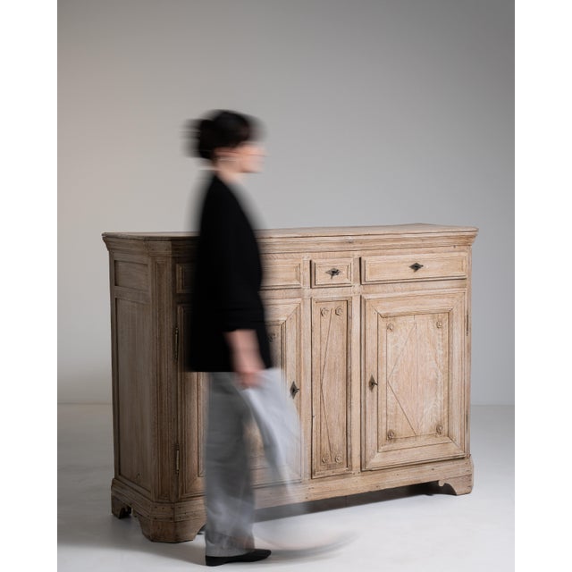 Oak French Buffet, Antique, France, Early 19th Century For Sale - Image 12 of 18