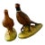 Large Hand-Painted Pheasant Pair For Sale