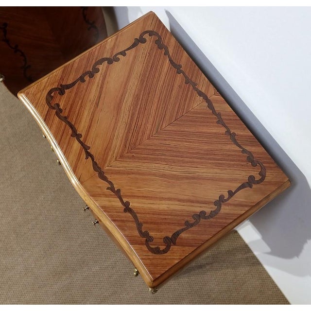 Wood Small Side Tables in Louis XV Style, 1890s, Set of 2 For Sale - Image 7 of 18