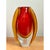 Mid-Century Modern Vintage Murano Sommerso Glass Vase For Sale - Image 3 of 12