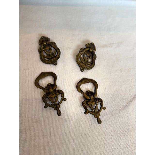 Victorian Brass Drawer Pull For Sale In Los Angeles - Image 6 of 6