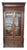 Antique j.m.w Jones Chicago Mahogany Tambour 2-Door Office Cabinet, Circa 1900 For Sale