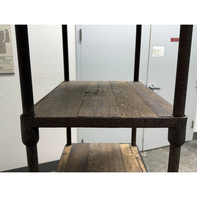 Luay Al-Rawi for Restoration Hardware Dutch Industrial Single Shelving For Sale - Image 9 of 12