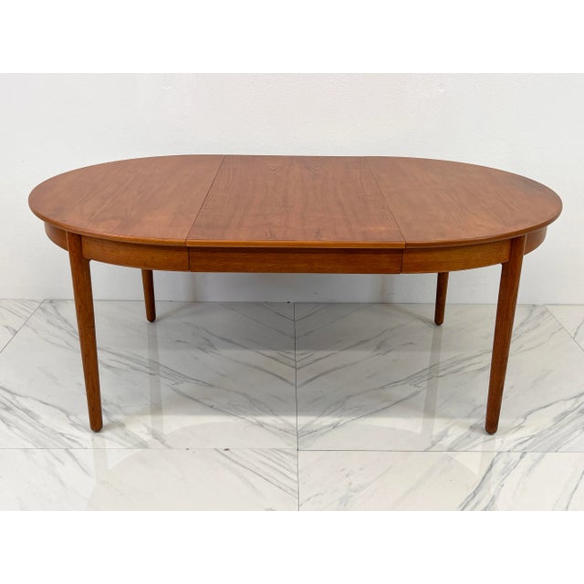 Hans Wegener for Andreas Tuck Monumental Teak Dining Table For Sale - Image 12 of 12