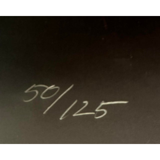 “4” Number Series Limited Edition Serigraph Poster by Paula Scher For Sale - Image 4 of 9