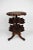 Rare pedestal table / swivel bookcase in Japanese / Chinese / Asian style. Richly carved : top decorated with a dragon,...