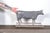 Vintage Weathered Galvanized Cow Weathervane Sculpture For Sale - Image 4 of 7