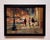 Early 21st Century Night Out by Jim Beckner | Oil on canvas Night scene with figures walking in a city. For Sale - Image 5 of 5