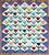 White Vintage Tulip Motif Quilts, a Pair For Sale - Image 8 of 15