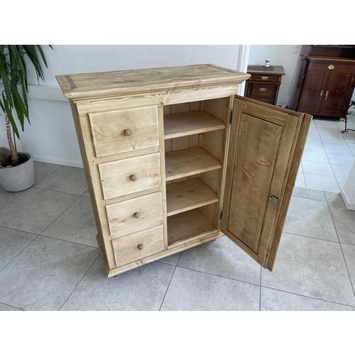 Farmhouse Bread Cabinet For Sale - Image 10 of 18