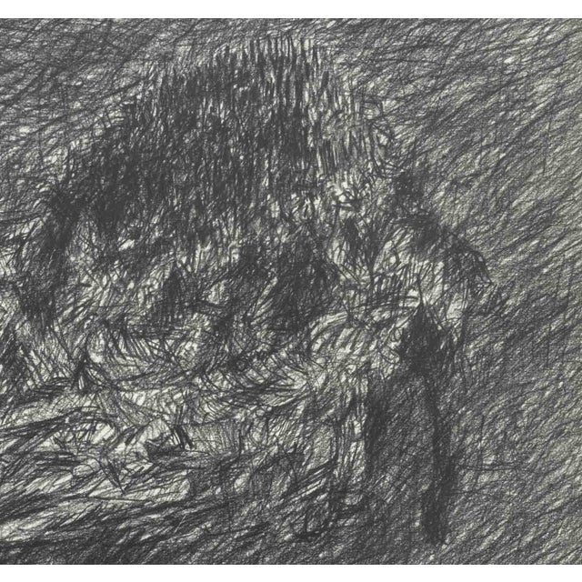 Joseph L. Gardella Untitled Charcoal on Paper For Sale - Image 4 of 7