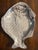 Vintage 1976 Arthur Court Cast Aluminum Fish Platter Carnelian Red Eye For Sale In Charlotte - Image 6 of 10