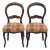 Carved Victorian Side Chairs (Set of 2) For Sale