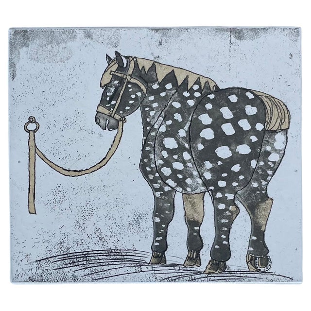 Brown François-Xavier Lalanne, The Horse, 2004, Etching For Sale - Image 8 of 10