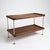 Vintage Teak & Chrome Drinks Cart For Sale - Image 9 of 9