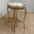 19th Century French Louis XVI Gilded Marble Top Side Table For Sale - Image 11 of 13