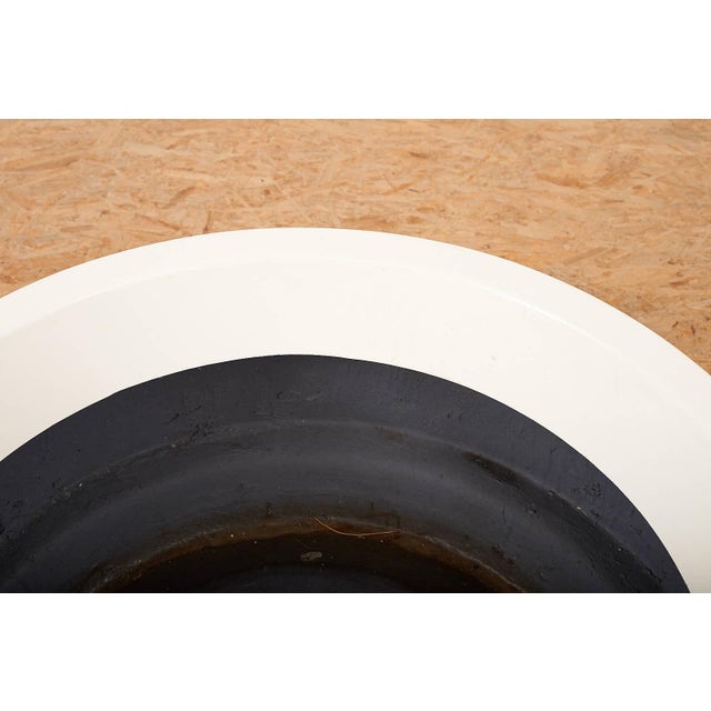 Plant Pot Polyroc Plant Pot in White Fiberglass by Douglas Deeds for Sintoform, 1970s For Sale - Image 4 of 12