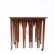 Vintage Nesting Teak Tables attributed to Poul Hundevad for Novy Domov, 1960s, Set of 5 For Sale - Image 3 of 9