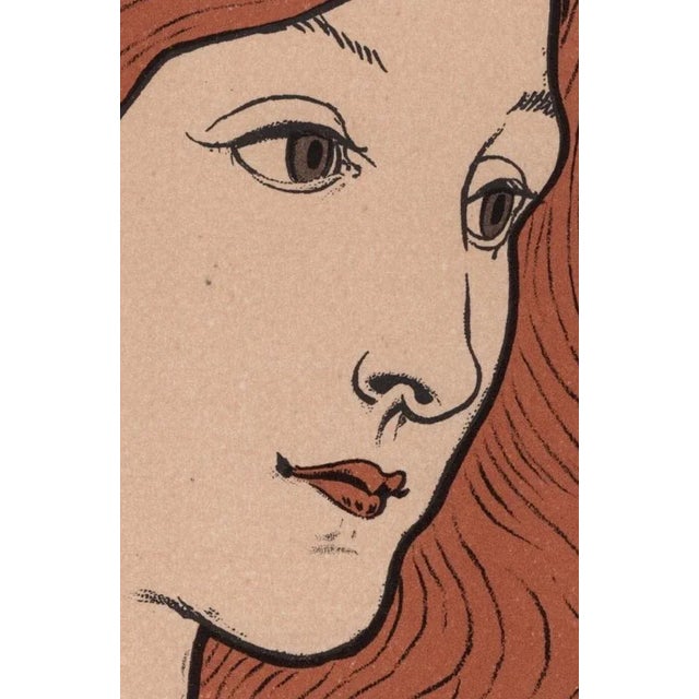 E. Grasset, Salon des Cent from Les Maîtres de L'Affiche, 1897, Original Lithograph For Sale - Image 3 of 13