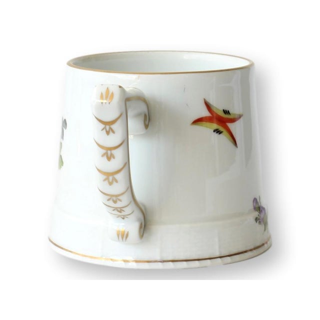 Traditional Hand-Painted Herend Porcelain Large Mug For Sale - Image 3 of 4