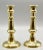 1910s Antique English Brass Candlesticks, a Pair For Sale - Image 5 of 7