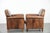 We are offering this beautiful set of two vintage sheepskin armchairs in warm colors with a distinctive look. This...