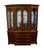 Stanley Furniture American Craftsman Collection Solid Cherry Traditional Style 66" Buffet W. Lighted Display China Cabinet 0511-112 / 0511-212 For Sale In Kansas City - Image 6 of 12