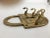 Mid-Century Modern Vintage Brass Lock Key Holder For Sale - Image 3 of 6