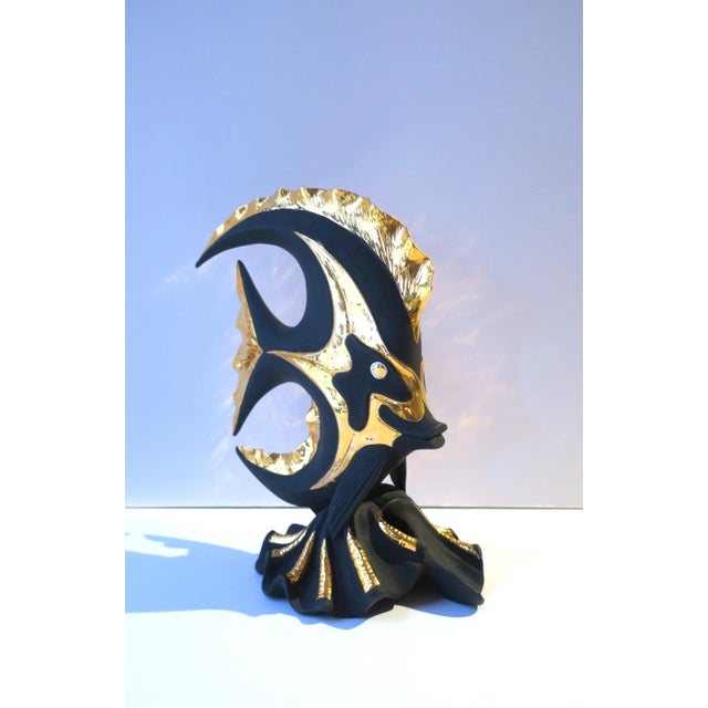 Italian Italian Tropical Fish Sculpture For Sale - Image 3 of 12
