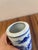 Ceramic Chinoiserie Blue and White Vintage Brush Pot With Traditional Hands Painted Scenery For Sale - Image 7 of 9
