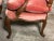 Set of Mid-Century English Oak and Pink Velvet Lounge Chairs For Sale - Image 9 of 13