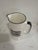 Vintage White Jug / Pitcher With a Sheep on Both Sides With Black Trim From England For Sale In Dallas - Image 6 of 9