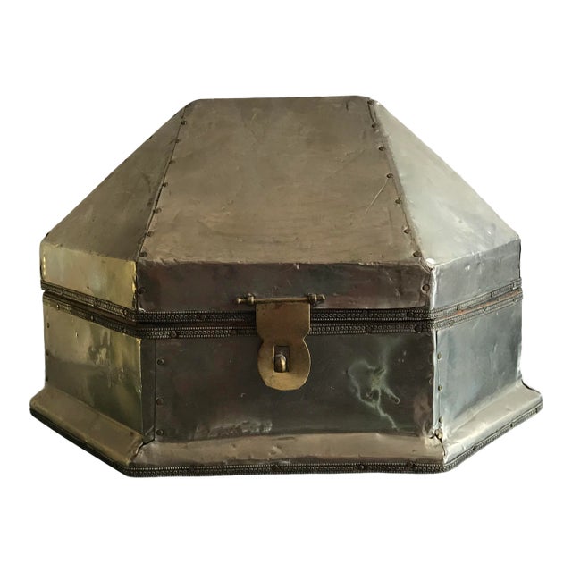 Tin Lidded Box For Sale