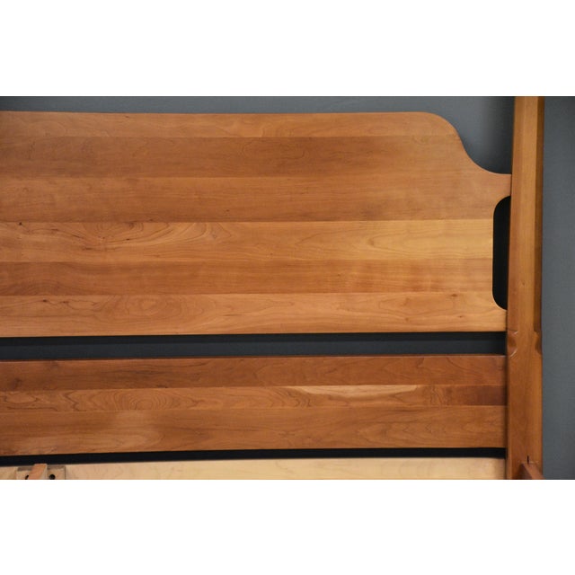 King Cherry Pencil Post Bed by Harden Furniture For Sale In Boston - Image 6 of 10