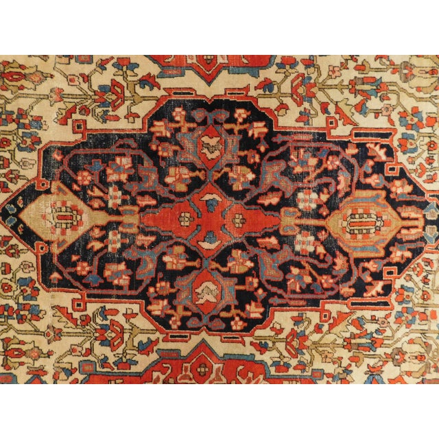 1920s 1920s Antique Persian Rug 4'x 6'8" For Sale - Image 5 of 13